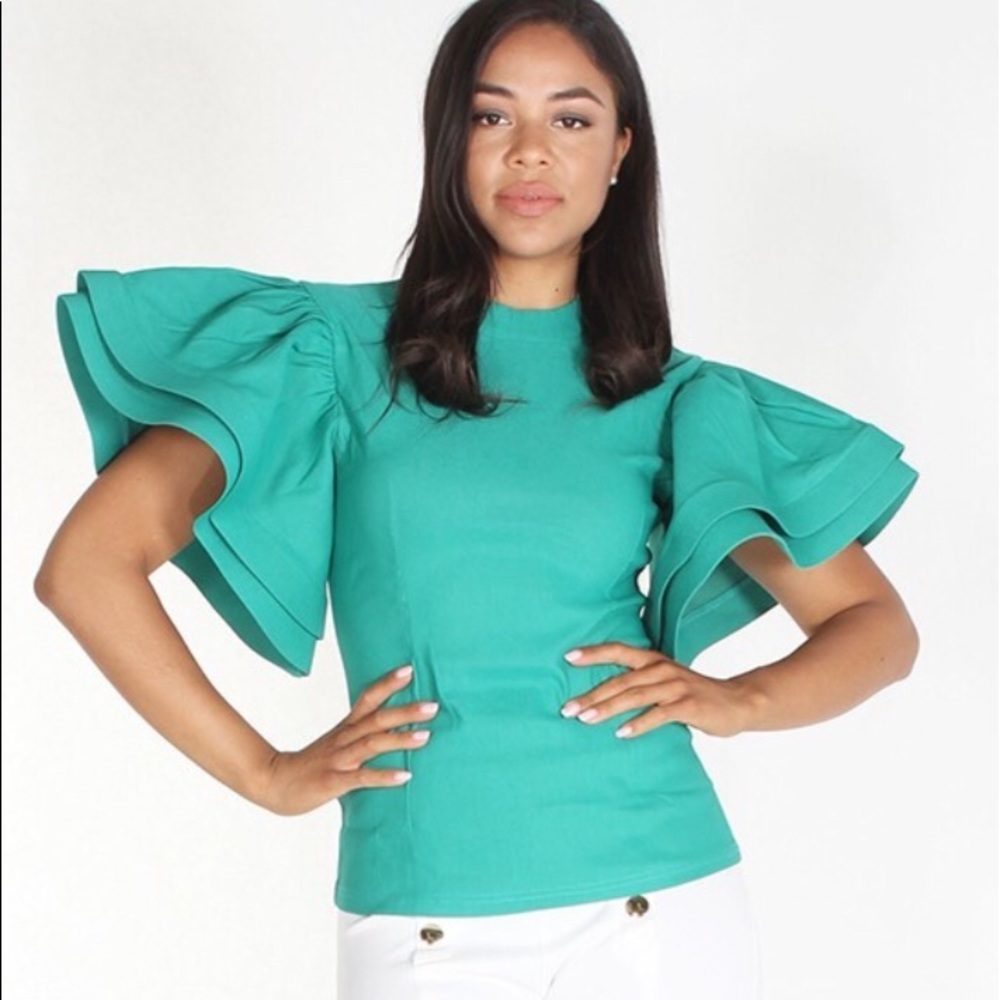 Bell Sleeve Top